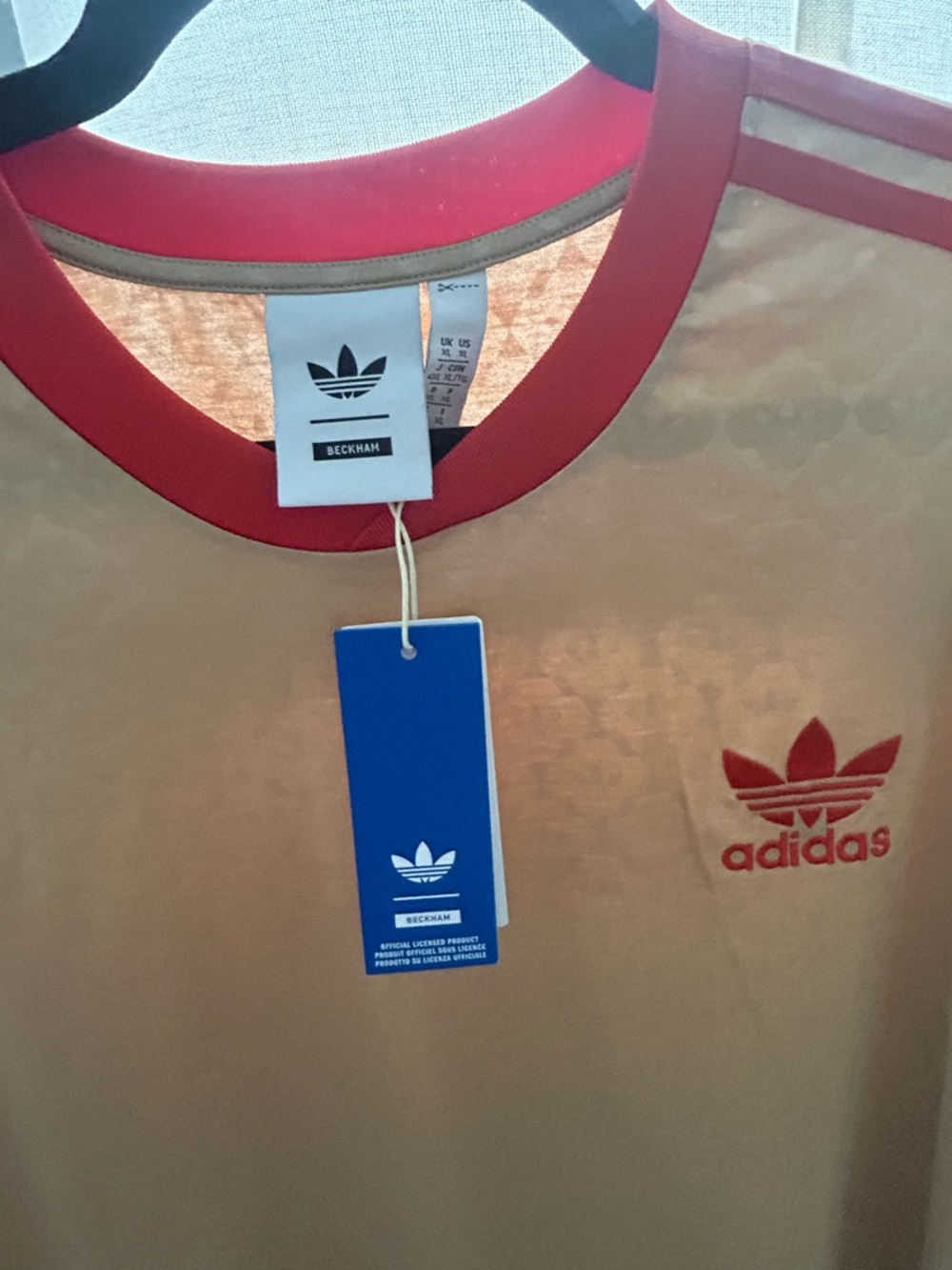Adidas x David Beckham Leopard Long Sleeve Shirt XL NWT BRAND NEW